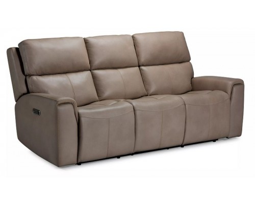 Flexsteel Stark Power Reclining Sofa with Power Headrests